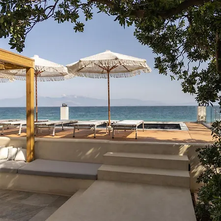 Cavo Dio 6 - Beachfront Bliss - Cozy Pool Sunset Appartamento Kato Diminio